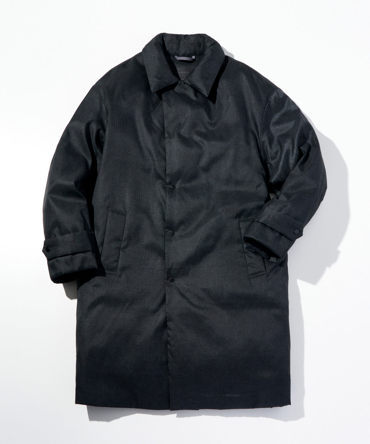 【10月中旬お届け予約商品】WOOL-LIKE LONG DOWN COAT ウールライク ロングダウンコート / WINDSTOPPER® PRODUCTS BY GORE-TEX LABS