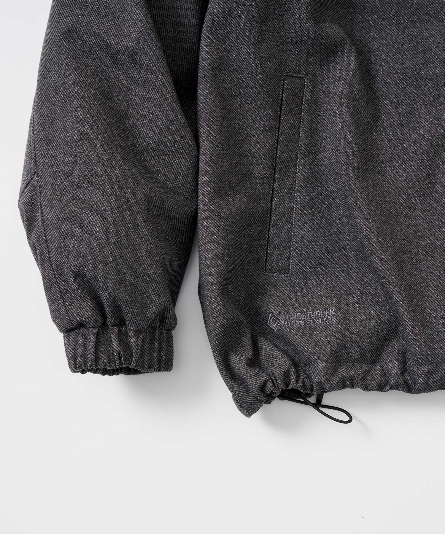 WOOL-LIKE TRACK JACKET ウールライク トラックジャケット / WINDSTOPPER® PRODUCTS BY GORE-TEX LABS