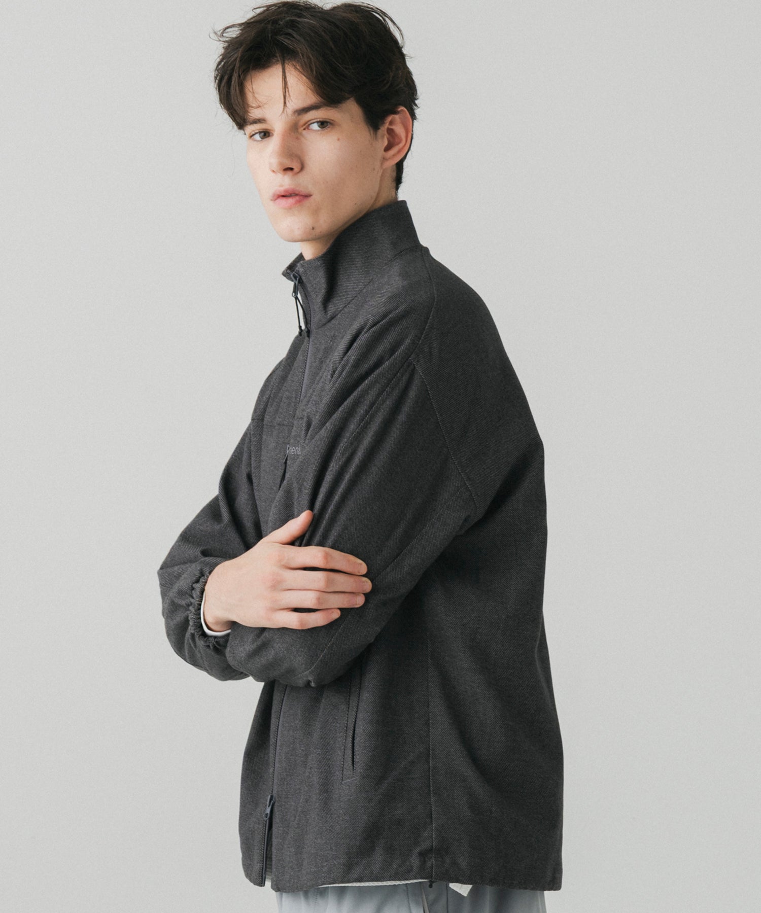 WOOL-LIKE TRACK JACKET ウールライク トラックジャケット / WINDSTOPPER® PRODUCTS BY GORE-TEX LABS