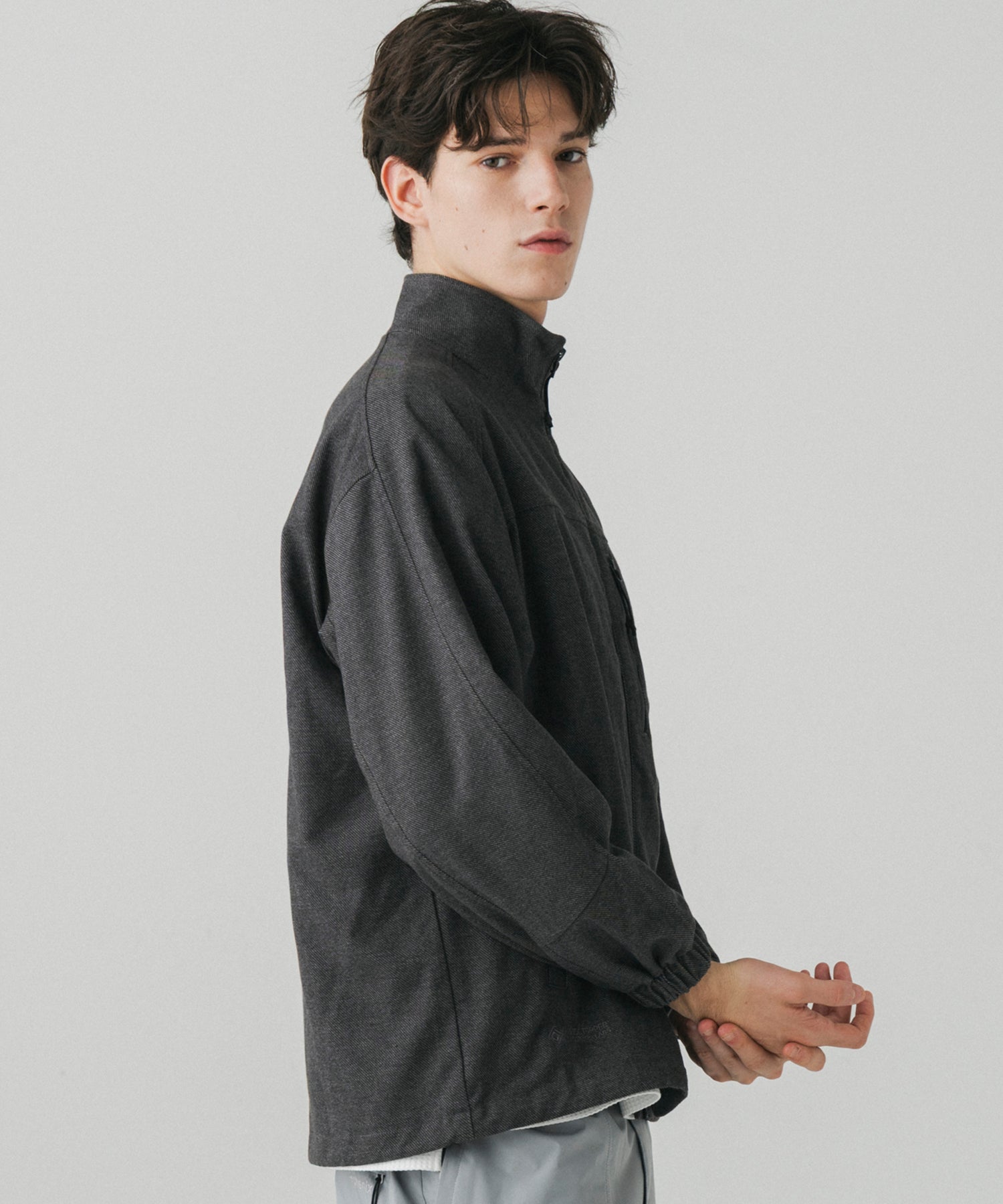 WOOL-LIKE TRACK JACKET ウールライク トラックジャケット / WINDSTOPPER® PRODUCTS BY GORE-TEX LABS