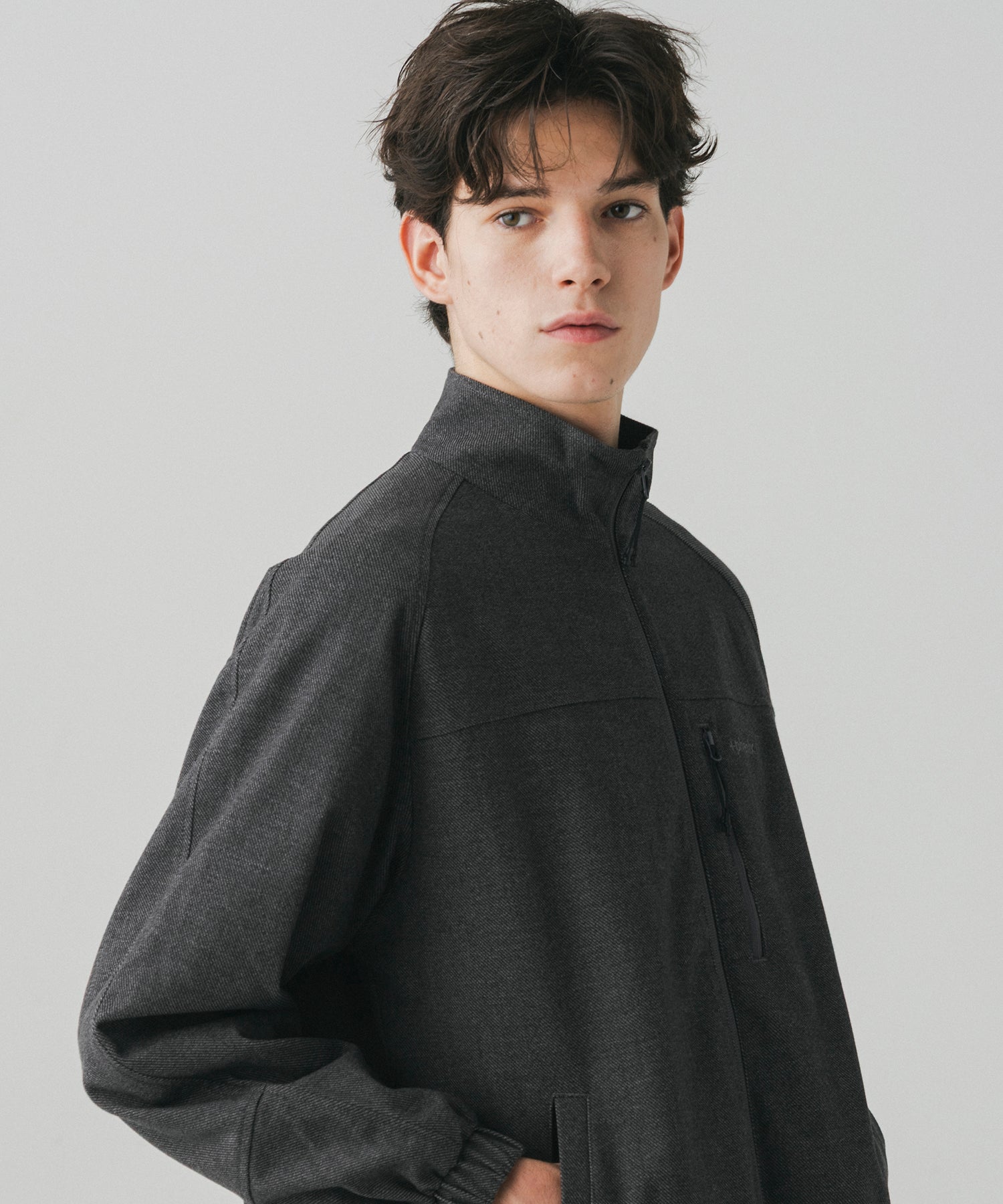 WOOL-LIKE TRACK JACKET ウールライク トラックジャケット / WINDSTOPPER® PRODUCTS BY GORE-TEX LABS
