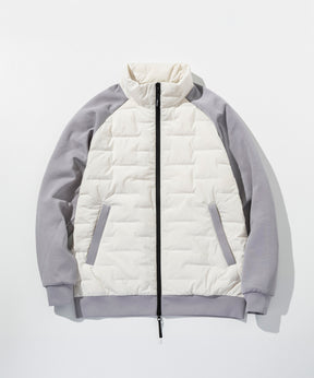 【MENS】HYBRID DOWN JACKET  ハイブリッドダウンジャケット / +phenix(プラスフェニックス)
