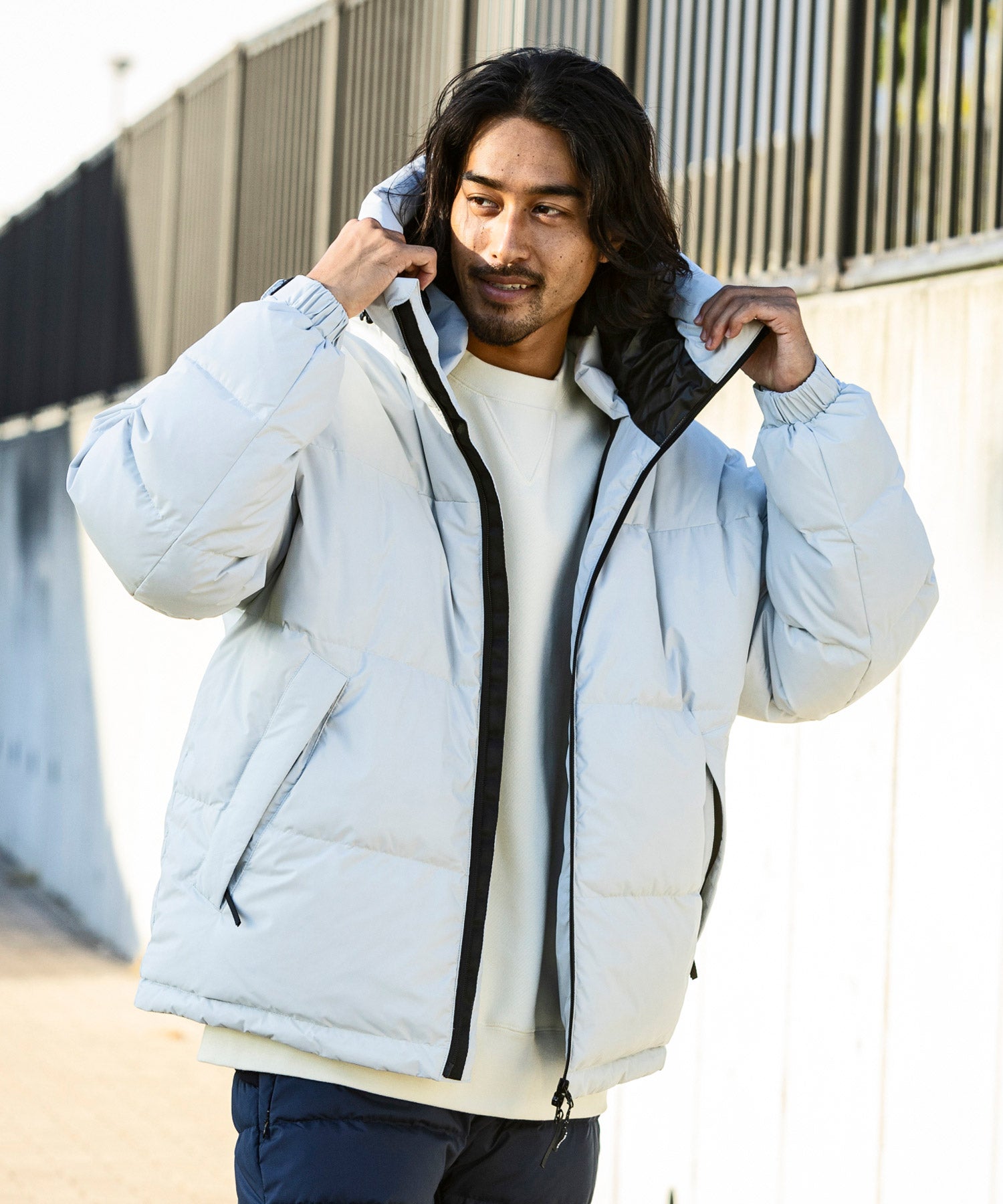 【MENS】QUILTING DOWN JACKET キルティング ダウンジャケット / WINDSTOPPER(R) プロダクト by GORE TEX LABS +phenix(プラスフェニックス)