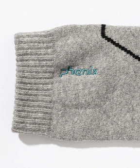 【MENS】Lined Ski Sockss  ラインスキーソックス /phenixスキーウェア 25AW