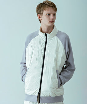 【MENS】HYBRID DOWN JACKET  ハイブリッドダウンジャケット / +phenix(プラスフェニックス)