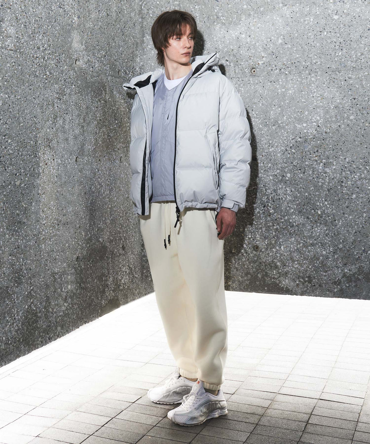 【MENS】QUILTING DOWN JACKET キルティング ダウンジャケット / WINDSTOPPER(R) プロダクト by GORE TEX LABS +phenix(プラスフェニックス)