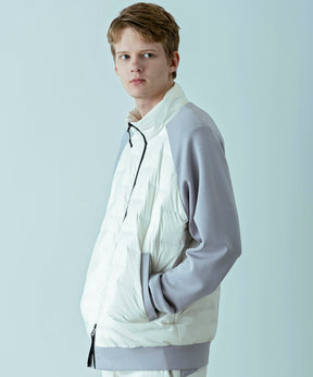 【MENS】HYBRID DOWN JACKET  ハイブリッドダウンジャケット / +phenix(プラスフェニックス)