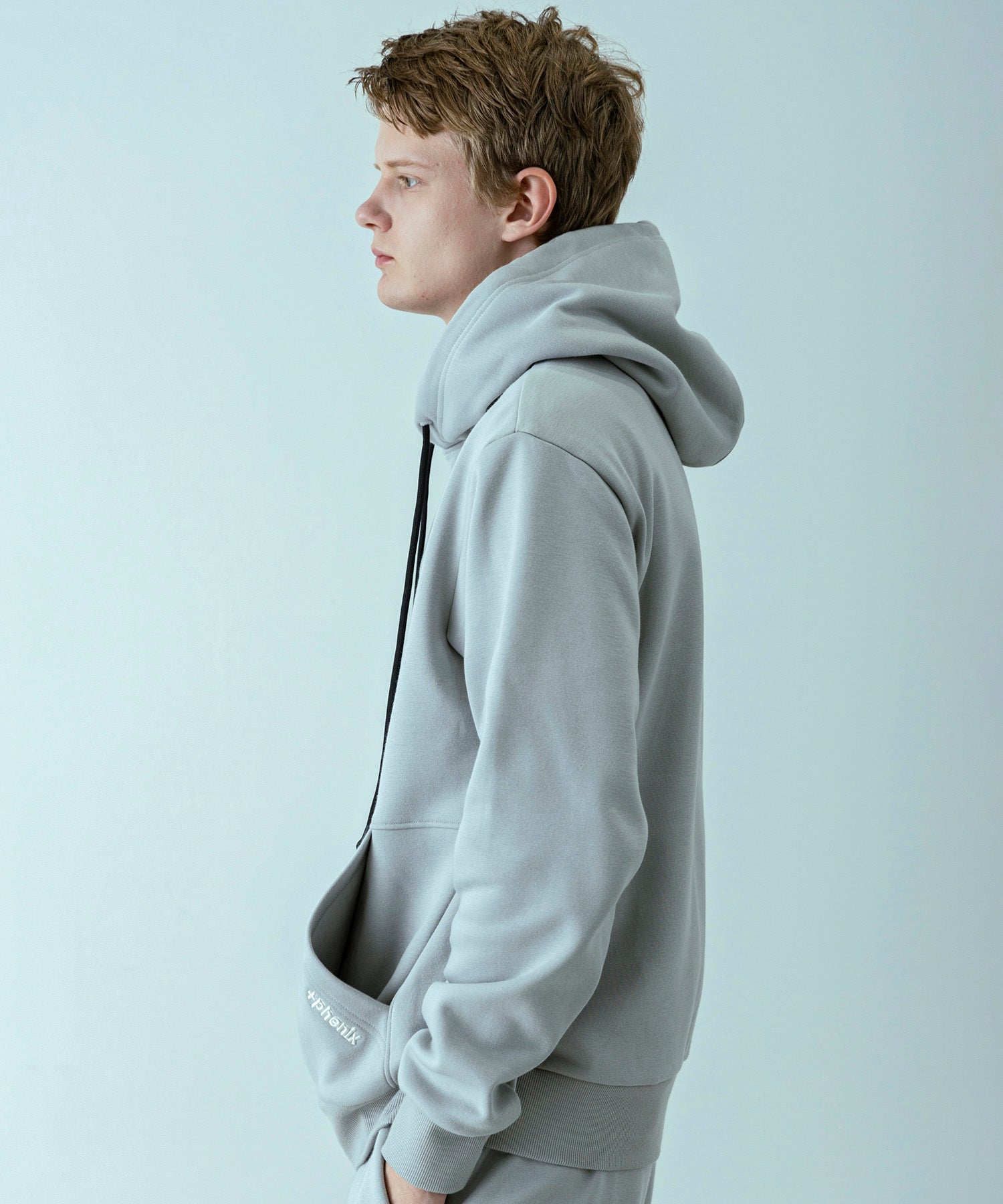 【MENS】HEAVY DUTY HOODY SWEAT  ヘビーデューティー フーディスウェット / +phenix(プラスフェニックス)