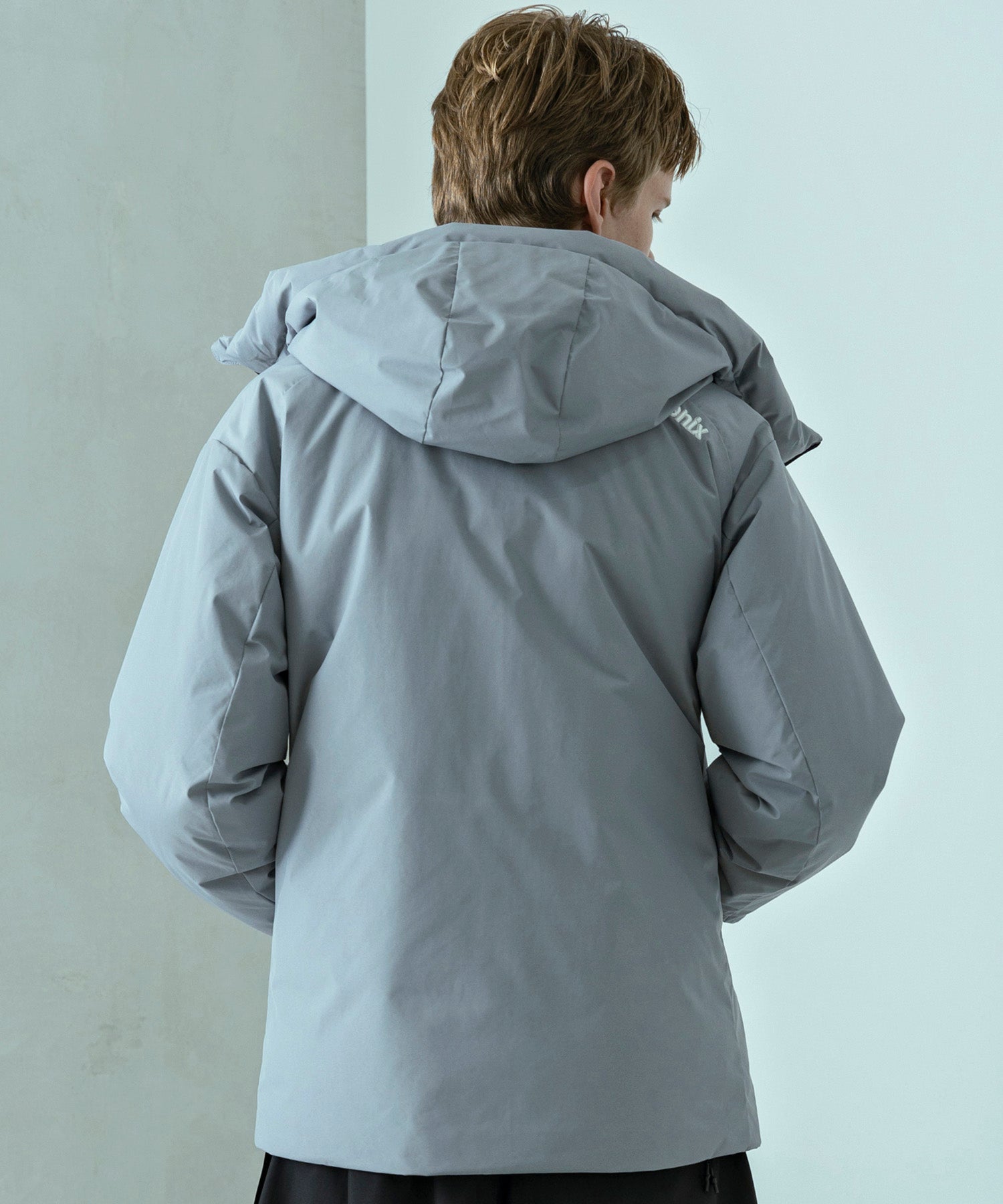 【MENS】DOWN JACKET  ダウンジャケット ウィンドストッパー / WINDSTOPPER(R) プロダクト by GORE TEX LABS / +phenix(プラスフェニックス)