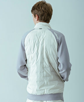 【MENS】HYBRID DOWN JACKET  ハイブリッドダウンジャケット / +phenix(プラスフェニックス)