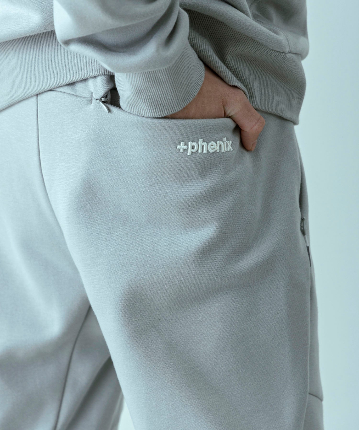 【MENS】HEAVY DUTY JOGGER SWEAT PANTS  ヘビーデューティー ジョガースウェットパンツ / +phenix(プラスフェニックス)