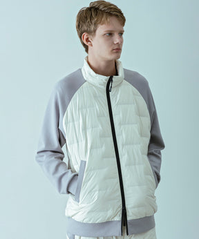 【MENS】HYBRID DOWN JACKET  ハイブリッドダウンジャケット / +phenix(プラスフェニックス)