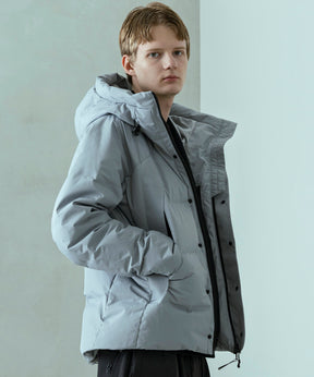 【MENS】FUSED QUILTING DOWN JACKET  フューズドキルティングダウンジャケット ウィンドストッパー / WINDSTOPPER(R) プロダクト by GORE TEX LABS / +phenix(プラスフェニックス)