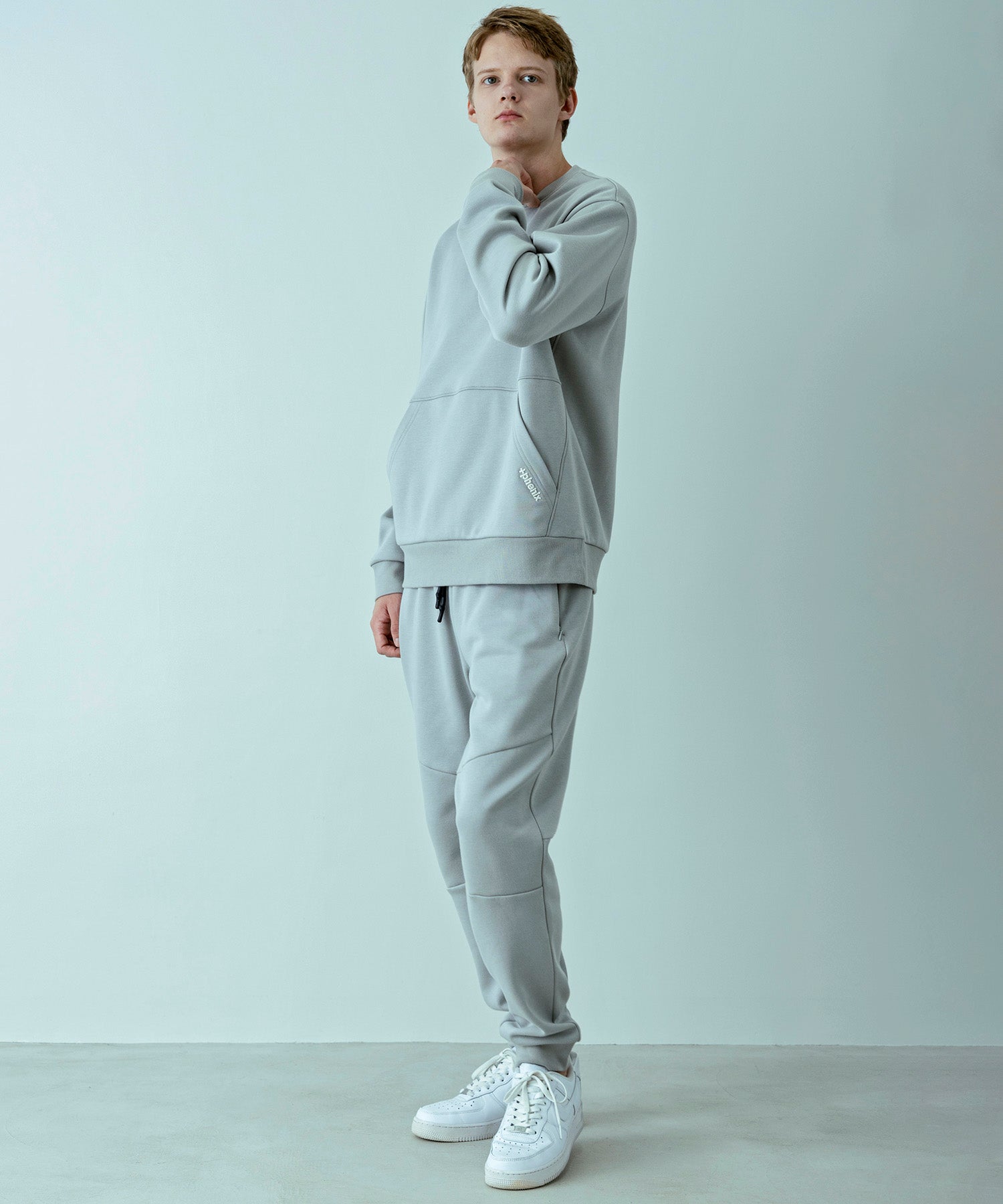 【MENS】HEAVY DUTY CREW NECK SWEAT  ヘビーデューティー クルーネックスウェット / +phenix(プラスフェニックス)