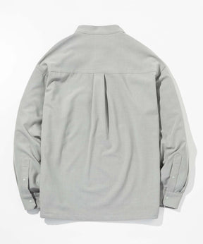 【1月中旬お届け予約商品】PULLOVER BAND COLLAR SHIRT プルオーバーバンドカラーシャツ