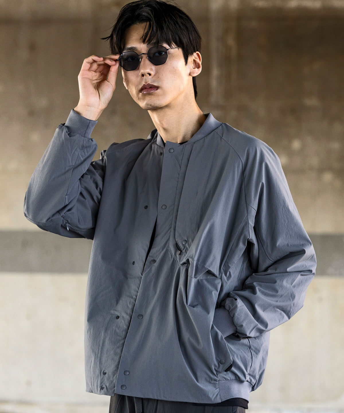 【MENS】クランクジャンパー・アウター 中綿ジャケット Crank jumper III / karu-stretch taffetaII / アルクフェニックス