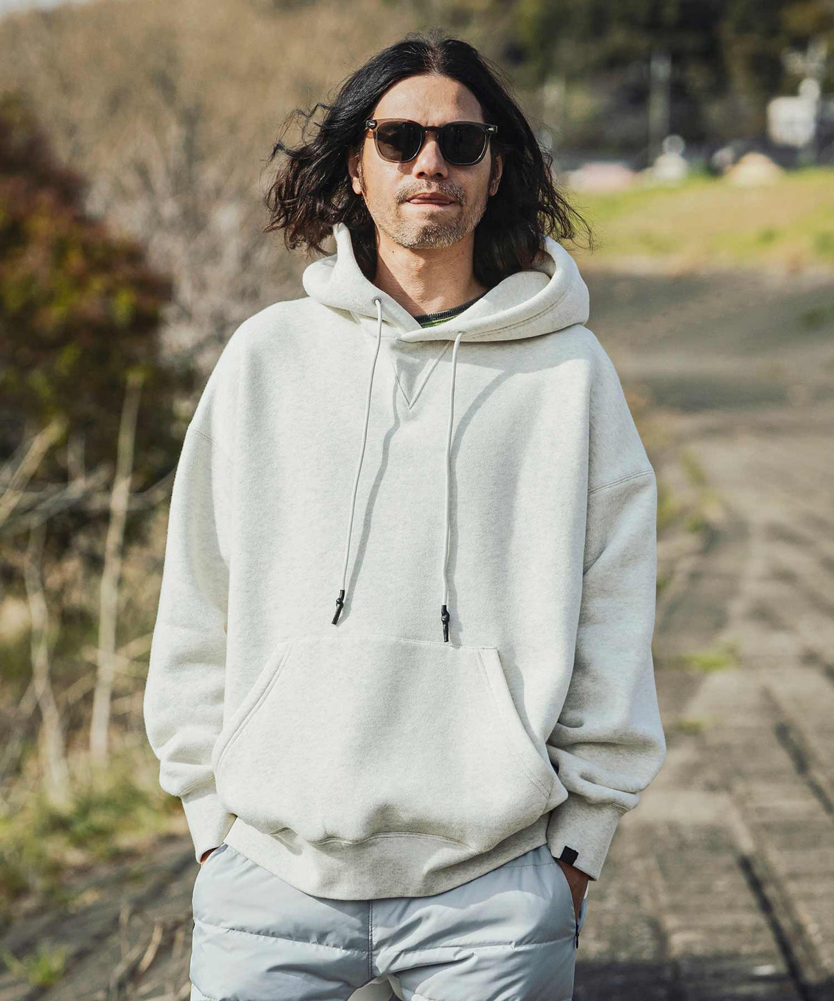 【10月中旬お届け予約商品】【MENS】FUNCTIONAL HEAVY WEIGHT SWEAT HOODY  ヘビーウェイト スウェット フーディー 蓄熱保温 +phenix(プラスフェニックス)　