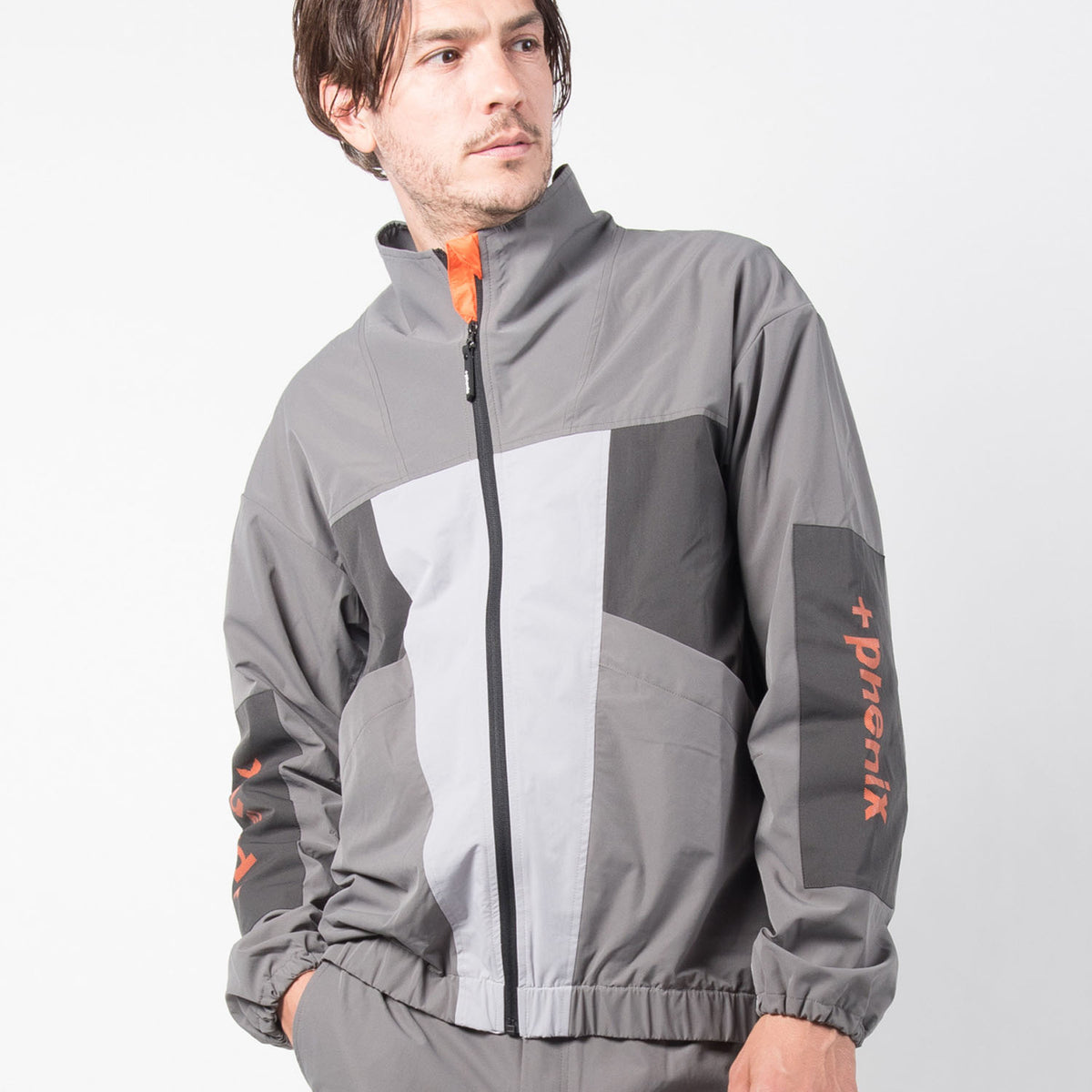 【MENS】撥水加工アウター Athletic Woven Jacket テックウェア アーバンアウトドア 高機能ウェア  +phenix(プラスフェニックス)