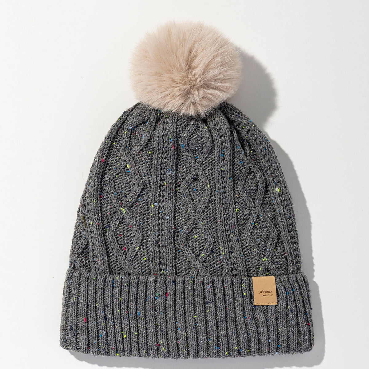 WOMENS】Mix Nep Knit Cap / ミックスネップニットキャップ / phenix