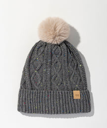 【WOMENS】Mix Nep Knit Cap / ミックスネップニットキャップ / phenix スキーウェア 26AW