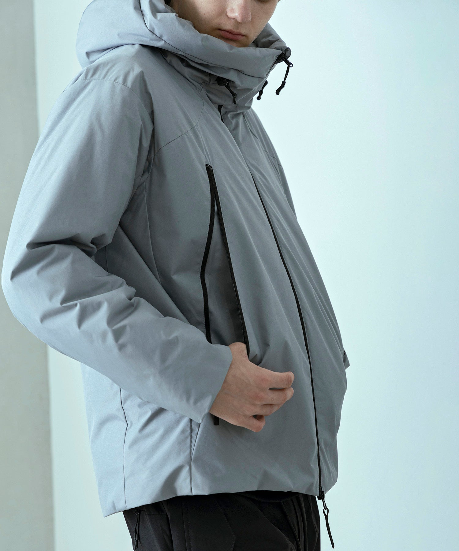 【MENS】DOWN JACKET  ダウンジャケット ウィンドストッパー / WINDSTOPPER(R) プロダクト by GORE TEX LABS / +phenix(プラスフェニックス)