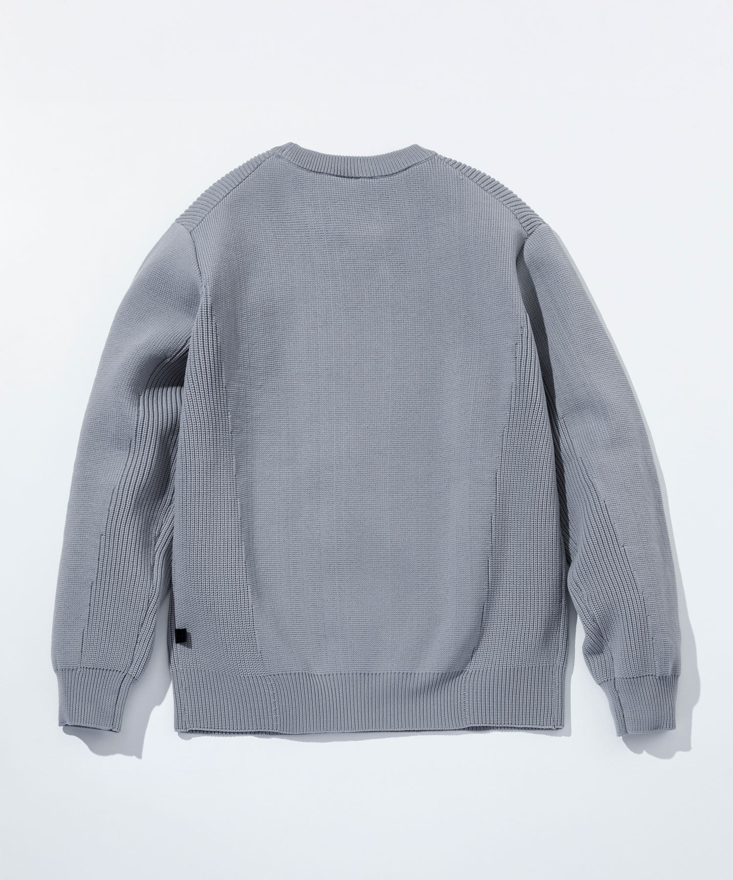 【MENS】HYBRID KNITTED LONG SLEEVE PULL OVER  ハイブリッドニット ロングスリーブプルオーバー / +phenix(プラスフェニックス)
