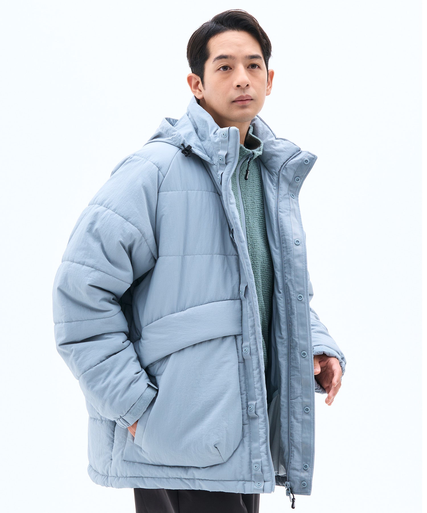 【MENS】ADAPTABLE FLUFFY JACKET / アダプタブル フラッフィージャケット
