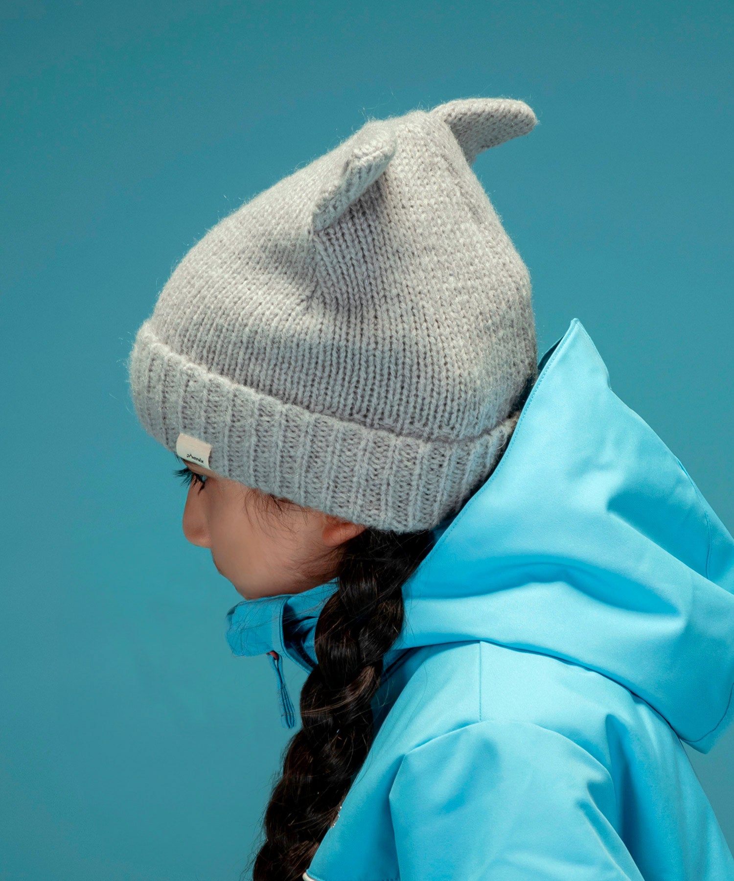 【KIDS/JUNIOR】Kitty Knit Hat キティーニットハット / JUNIOR ACC / 子供用 ニットキャップ / phenixスキーウェア 24AW