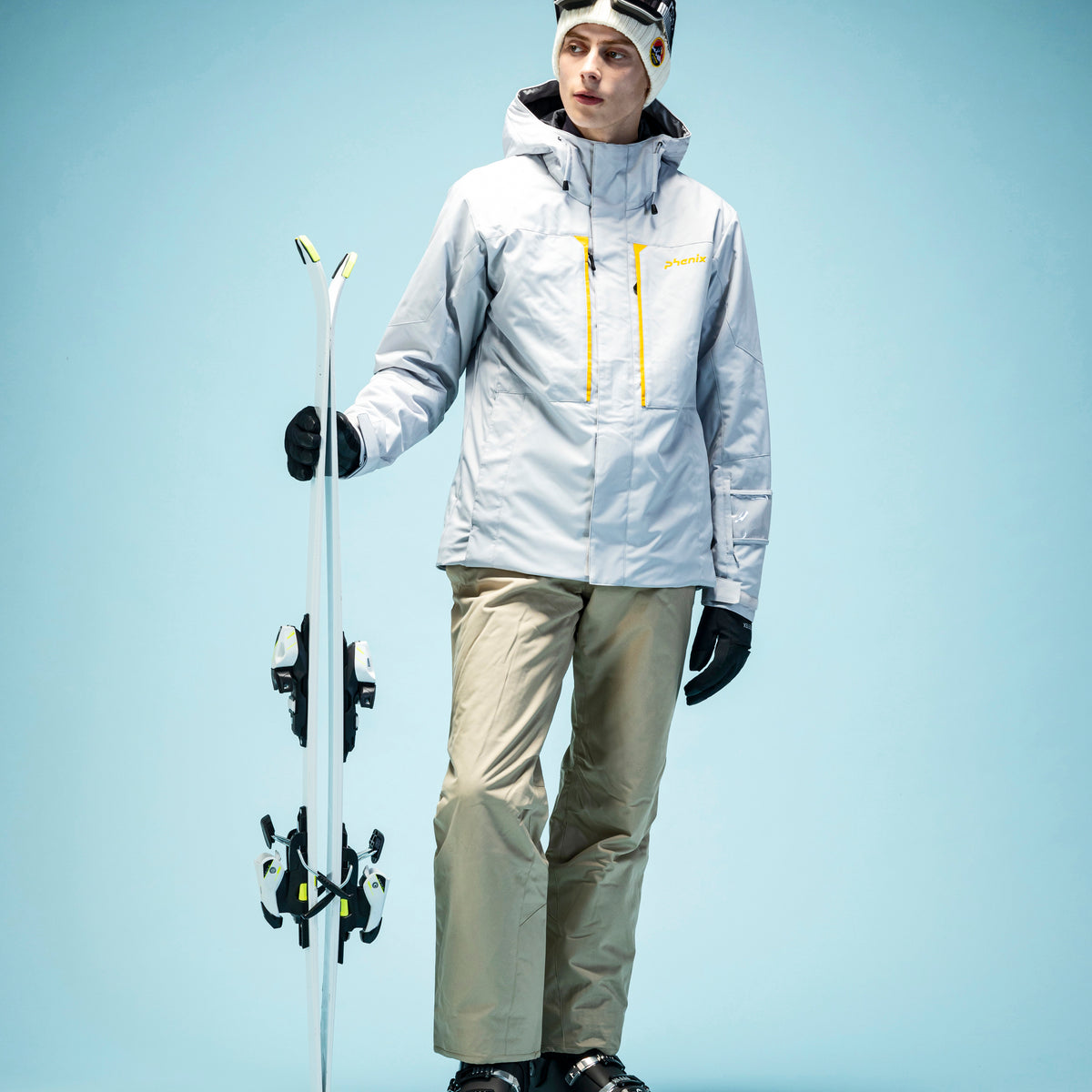 【MENS】Retro Future Two-piece スキーウェア アウター ジャケットとパンツの上下セット ツーピース / JAPAN  /phenixスキーウェア23AW新作