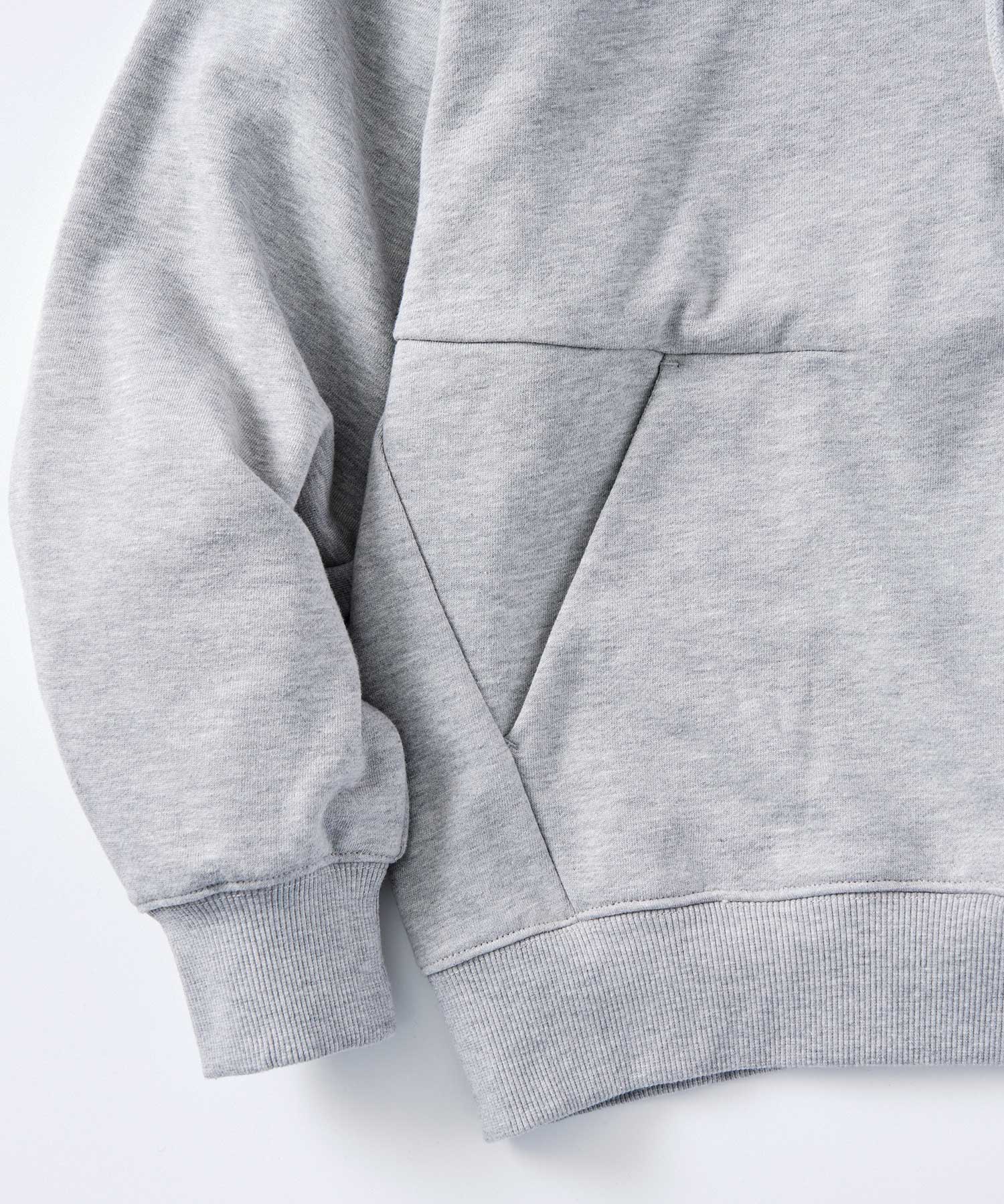 CVC HALF-ZIP SWEAT HOODIE / CVC ハーフジップ スウェットフーディー