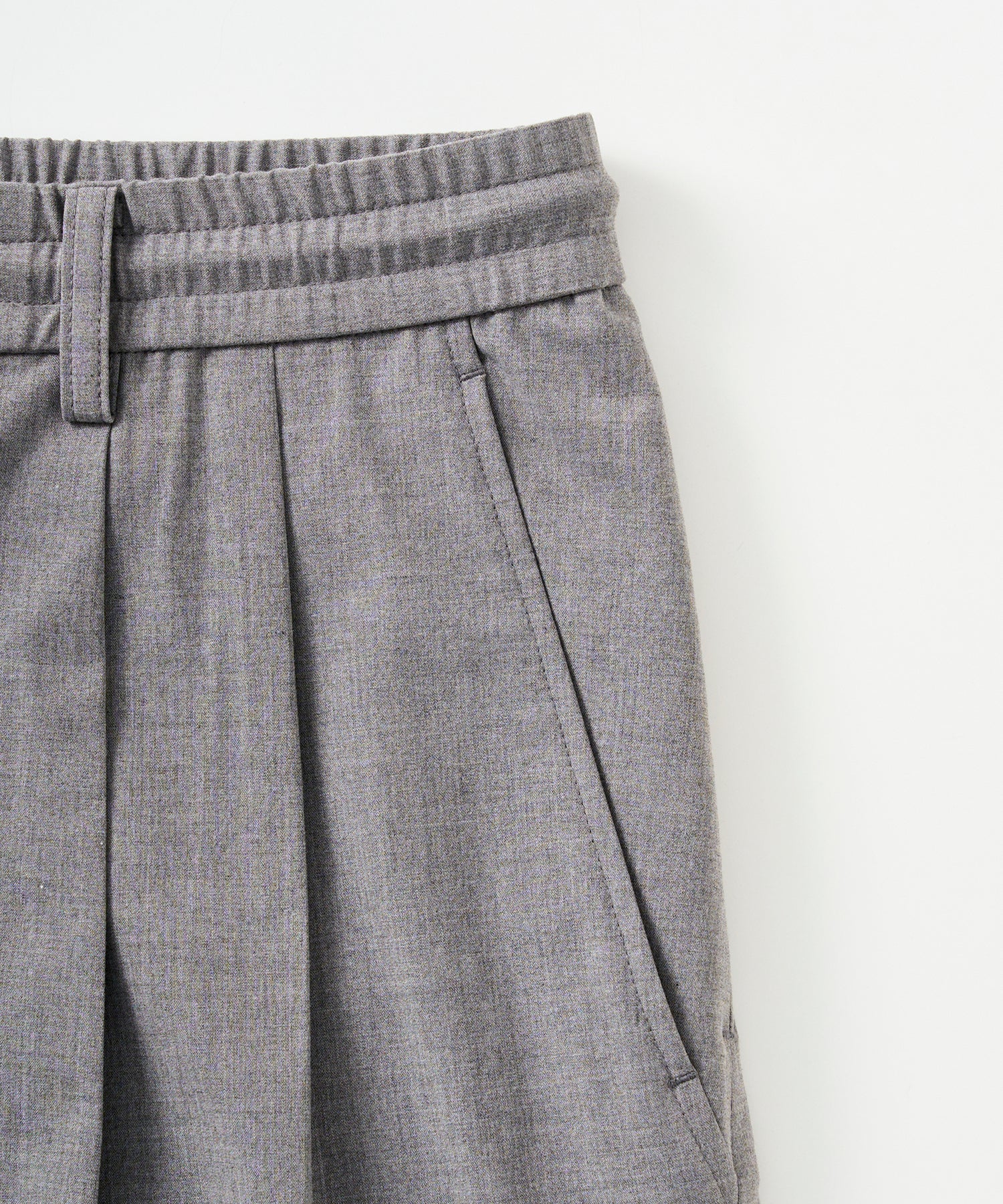 2-TUCK HALF SLACKS / ツータック ハーフスラックス