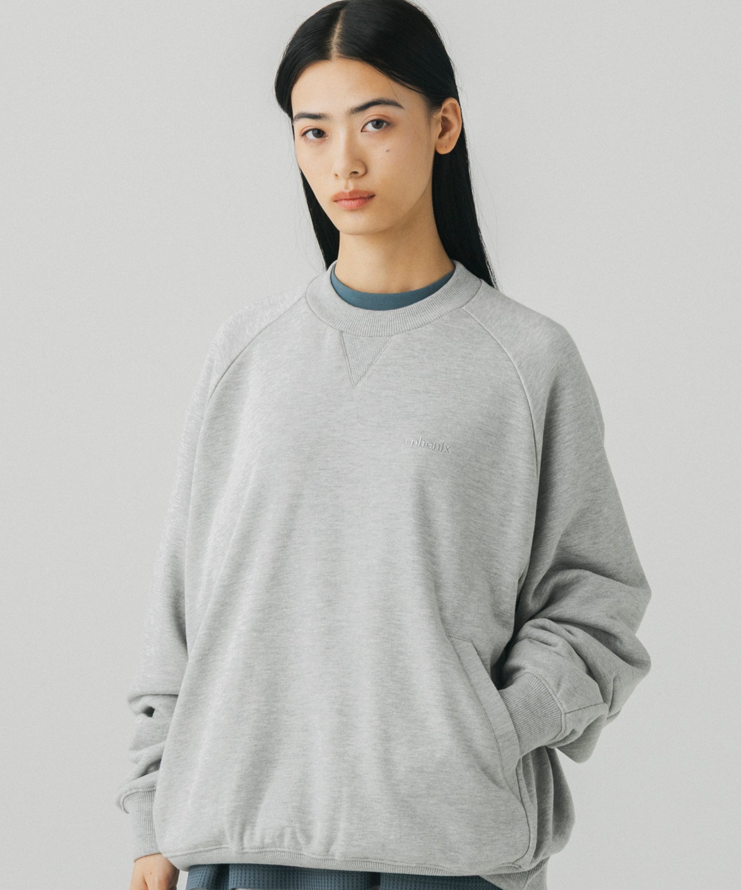 CVC CREW NECK SWEATSHIRT / CVC クルーネック スウェットシャツ
