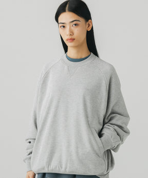 CVC CREW NECK SWEATSHIRT / CVC クルーネック スウェットシャツ