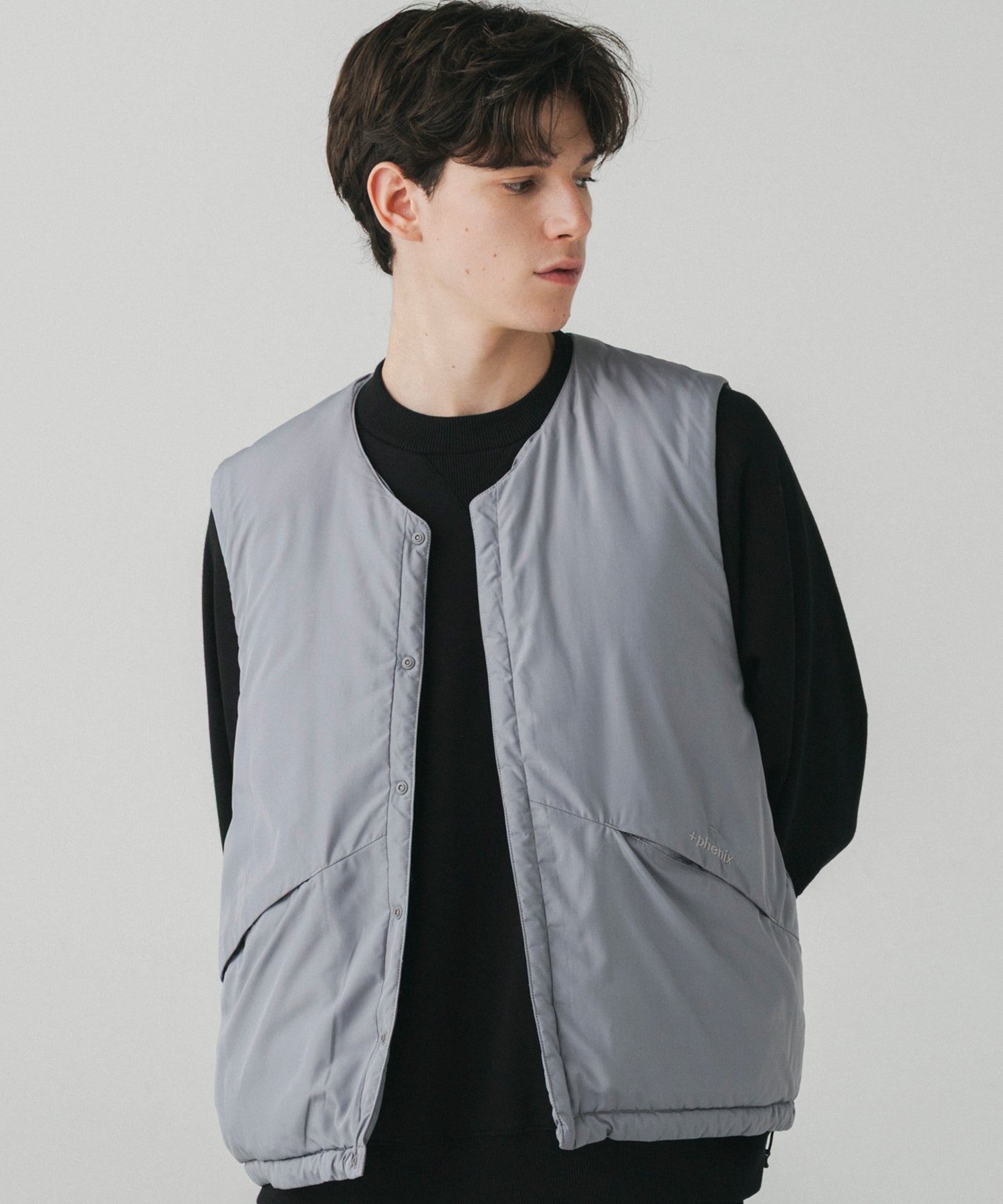【9月下旬お届け予約商品】PADDED LINER VEST / 中綿入りライナーベスト