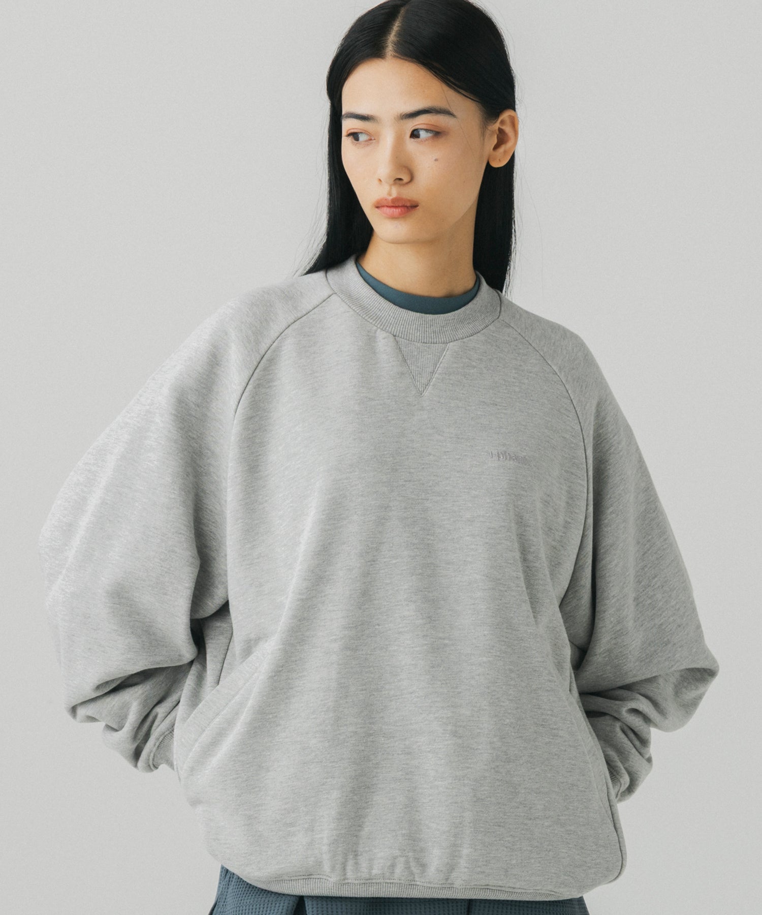 CVC CREW NECK SWEATSHIRT / CVC クルーネック スウェットシャツ