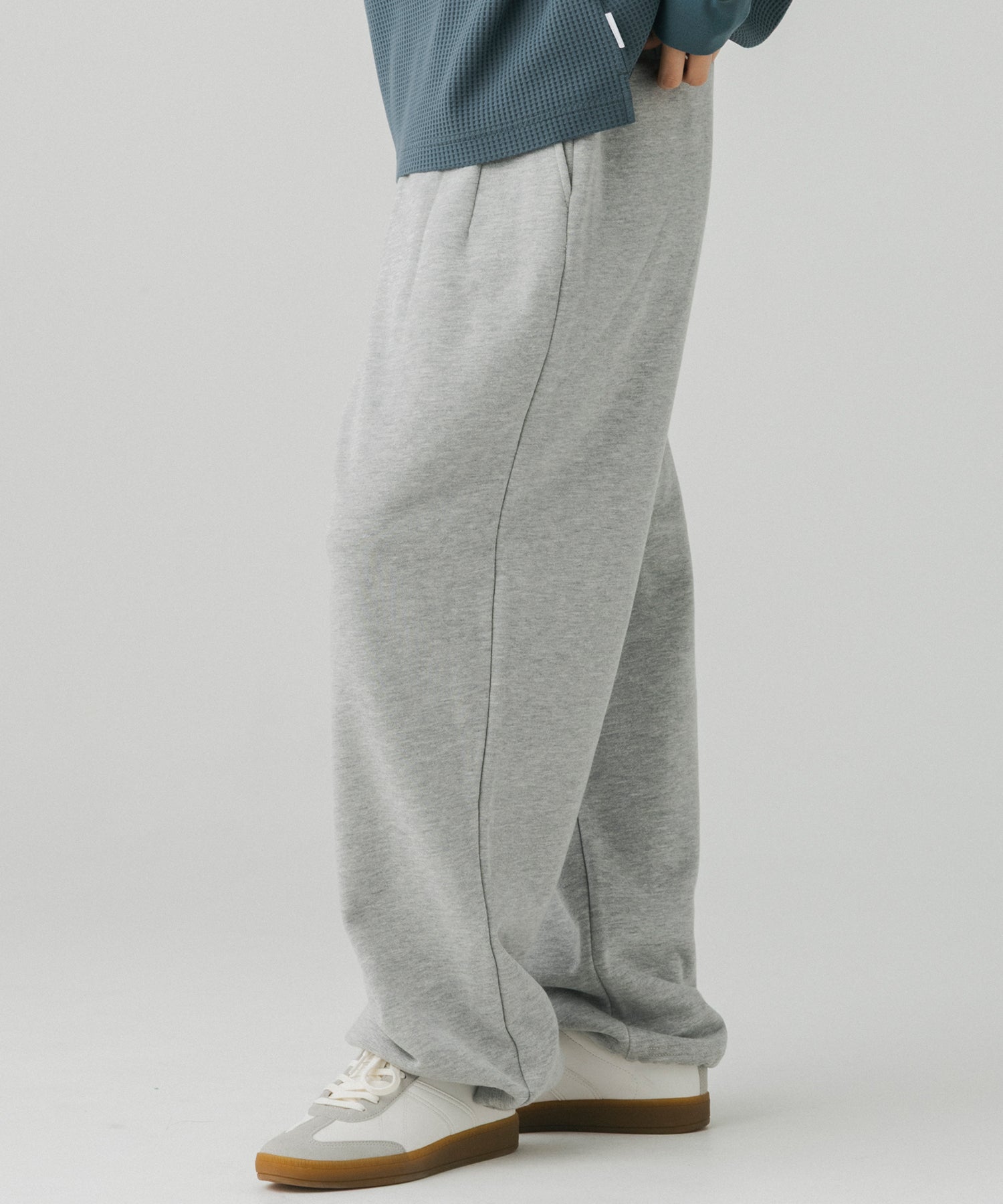 CVC SWEAT WIDE PANTS / CVC スウェットワイドパンツ