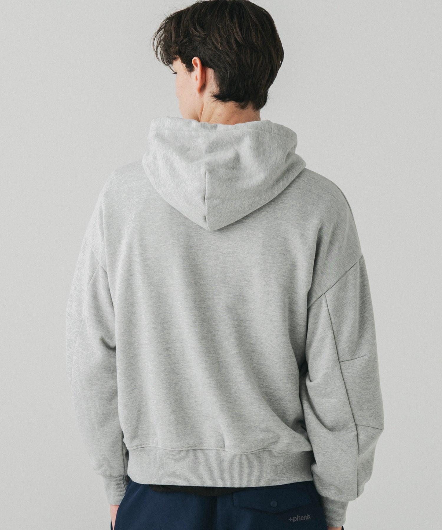 CVC HALF-ZIP SWEAT HOODIE / CVC ハーフジップ スウェットフーディー