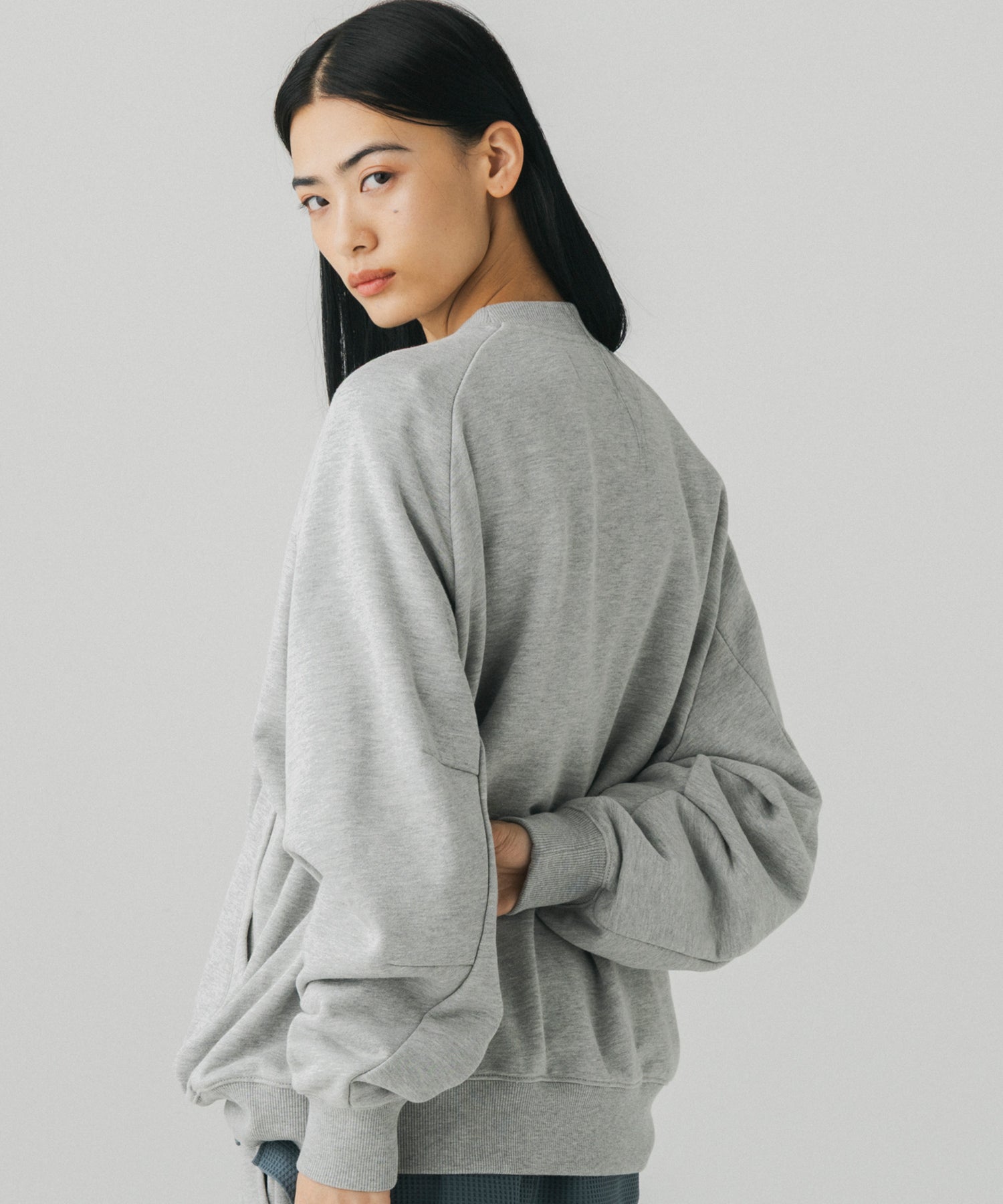 CVC CREW NECK SWEATSHIRT / CVC クルーネック スウェットシャツ