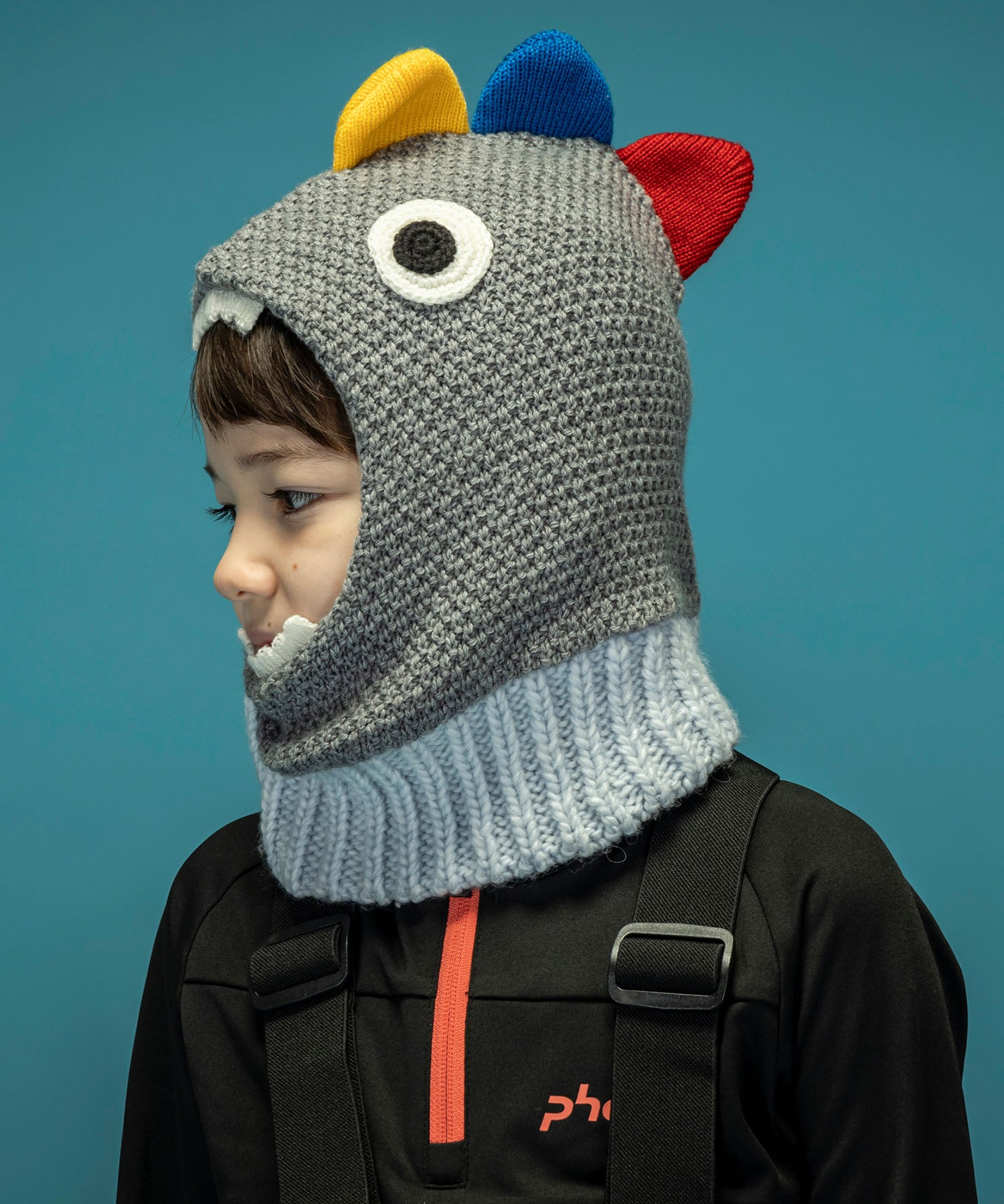 【KIDS/JUNIOR】Dinosaur Knit Hat ダイナソーニットハット / JUNIOR ACC / 子供用 ニットキャップ / phenixスキーウェア 24AW