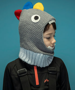 【KIDS/JUNIOR】Dinosaur Knit Hat ダイナソーニットハット / JUNIOR ACC / 子供用 ニットキャップ / phenixスキーウェア 24AW