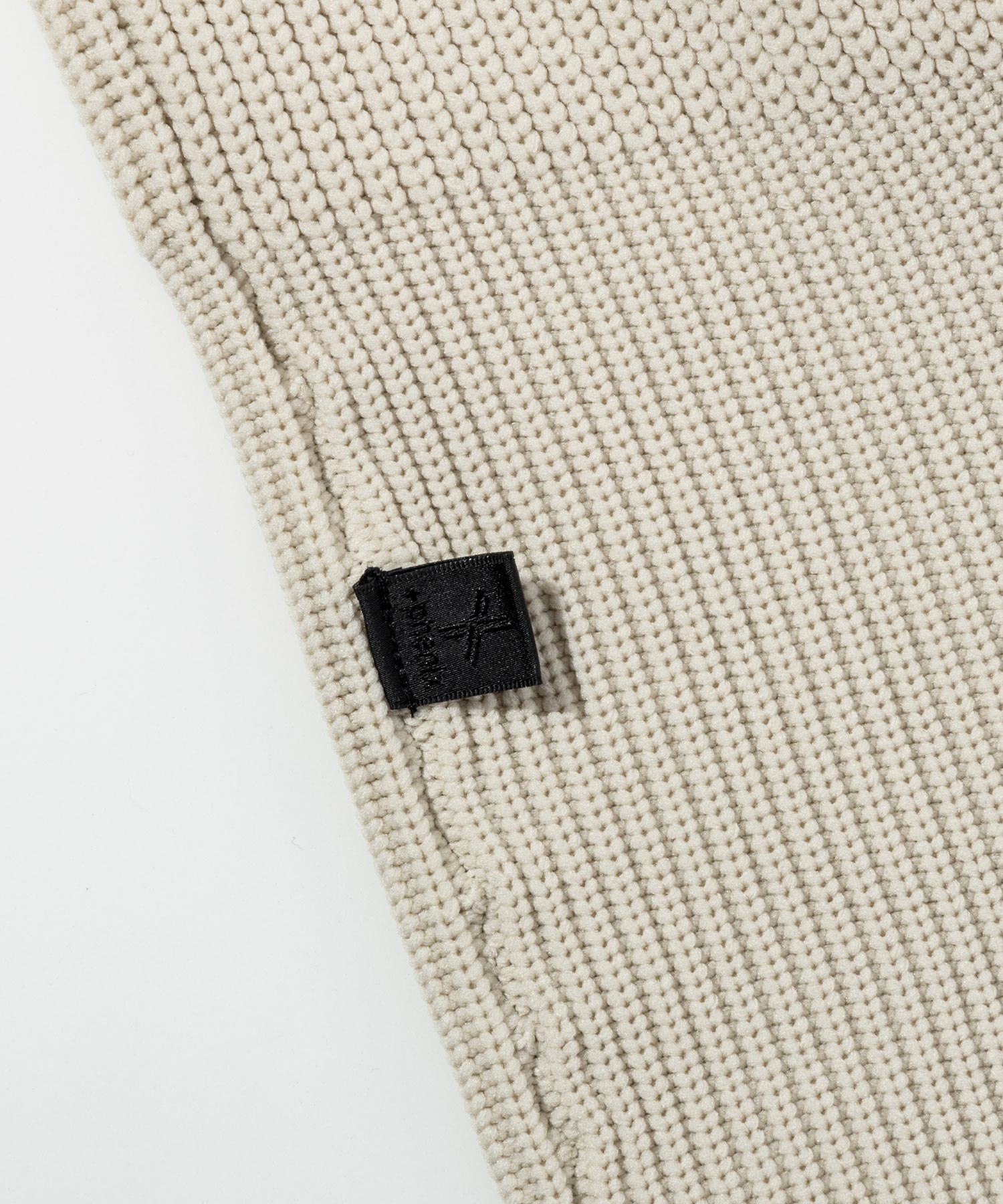 【MENS】HYBRID KNITTED LONG RIB PULL OVER  ハイブリッドニット ロングリブプルオーバー / +phenix(プラスフェニックス)