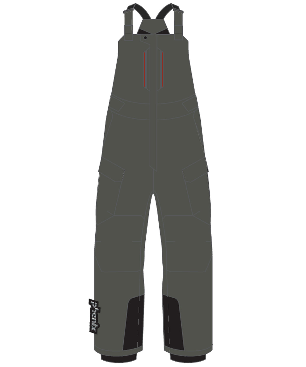 【フェニックスチーム用商品】Cutting Edge Shell Bib Pants B0 2025年12月中旬お届け