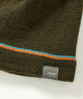 【MENS】Double Line Beanie ダブルラインニットハット / ACC / ニットキャップ / phenixスキーウェア 24AW