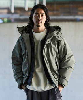 【11月上旬お届け予約商品】【MENS】BOMBER DOWN JACKET ボマー ダウンジャケット ウィンドストッパー / WINDSTOPPER(R) プロダクト by GORE TEX LABS +phenix(プラスフェニックス)