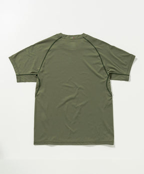 【MENS】クルーネック半袖Tシャツ メンズTシャツ 速乾 ストレッチ 快適 抗菌 防臭 ティーシャツ インナー / phenix outdoor(フェニックスアウトドア)