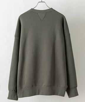 【MENS】FUNCTIONAL HEAVY WEIGHT CREW NECK SWEAT  ヘビーウェイト クルーネック スウェット 蓄熱保温 +phenix(プラスフェニックス)　