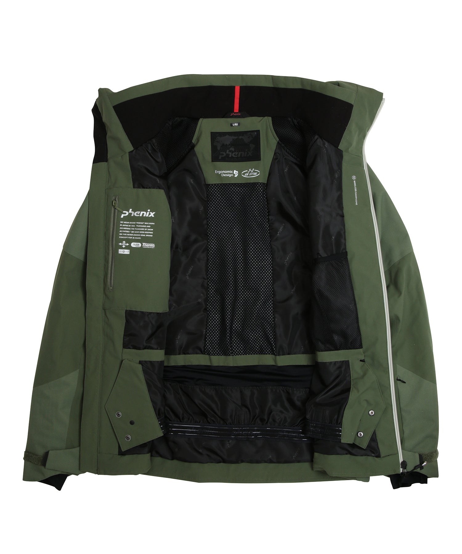 【MENS】Comfortable Snow Jacket コンフォータブルスノージャケット / Alpine Diversity /phenixスキーウェア 25AW