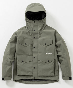 【11月上旬お届け予約商品】【MENS】MOUNTAIN HEAVY DUTY JACKET マウンテン ヘビーデューティー ジャケット ウィンドストッパー / WINDSTOPPER(R) プロダクト by GORE TEX LABS +phenix(プラスフェニックス)