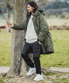 【MENS】L-7 DOWN COAT ダウンコート ウィンドストッパー / WINDSTOPPER(R) プロダクト by GORE TEX LABS +phenix(プラスフェニックス)