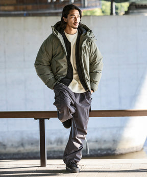 【11月上旬お届け予約商品】【MENS】BOMBER DOWN JACKET ボマー ダウンジャケット ウィンドストッパー / WINDSTOPPER(R) プロダクト by GORE TEX LABS +phenix(プラスフェニックス)